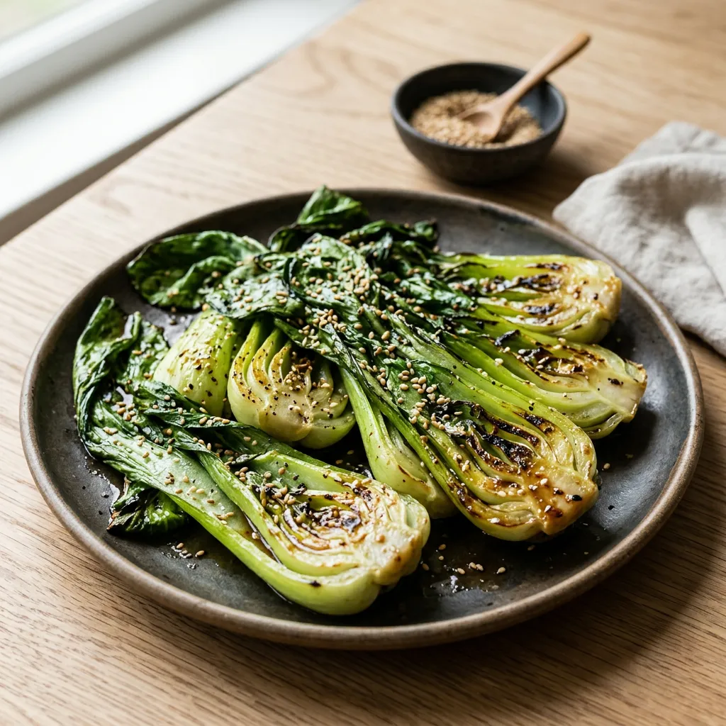 Roasted Bok Choy