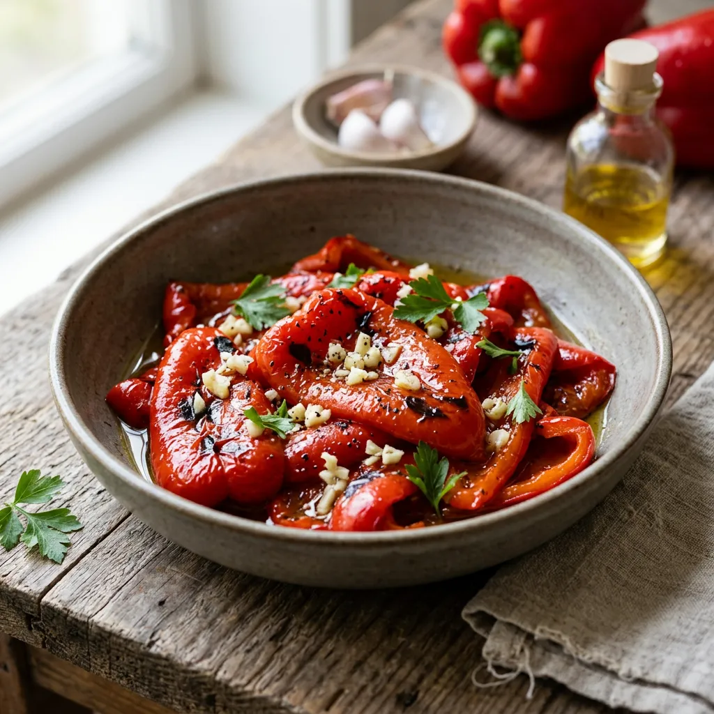 Roasted Peppers in Oil Recipe
