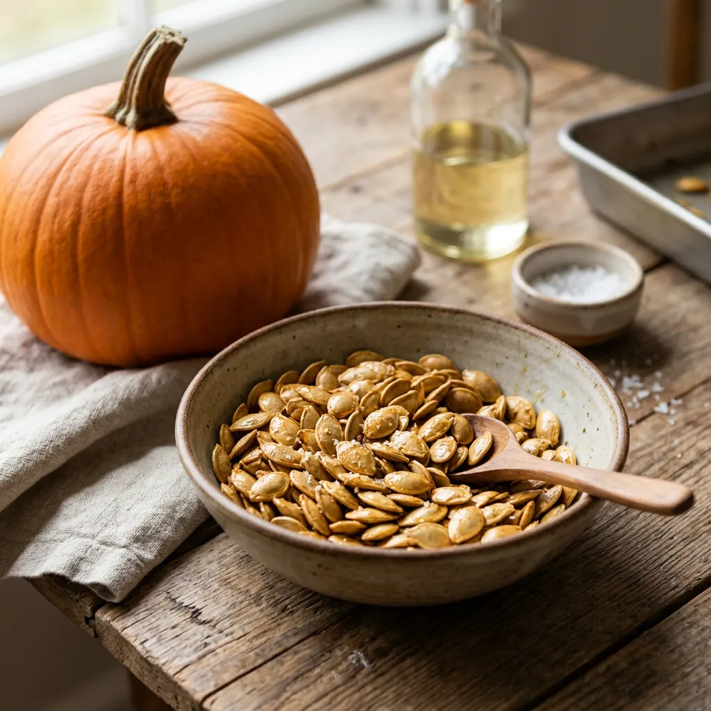 Roasted Pumpkin Seeds Recipe