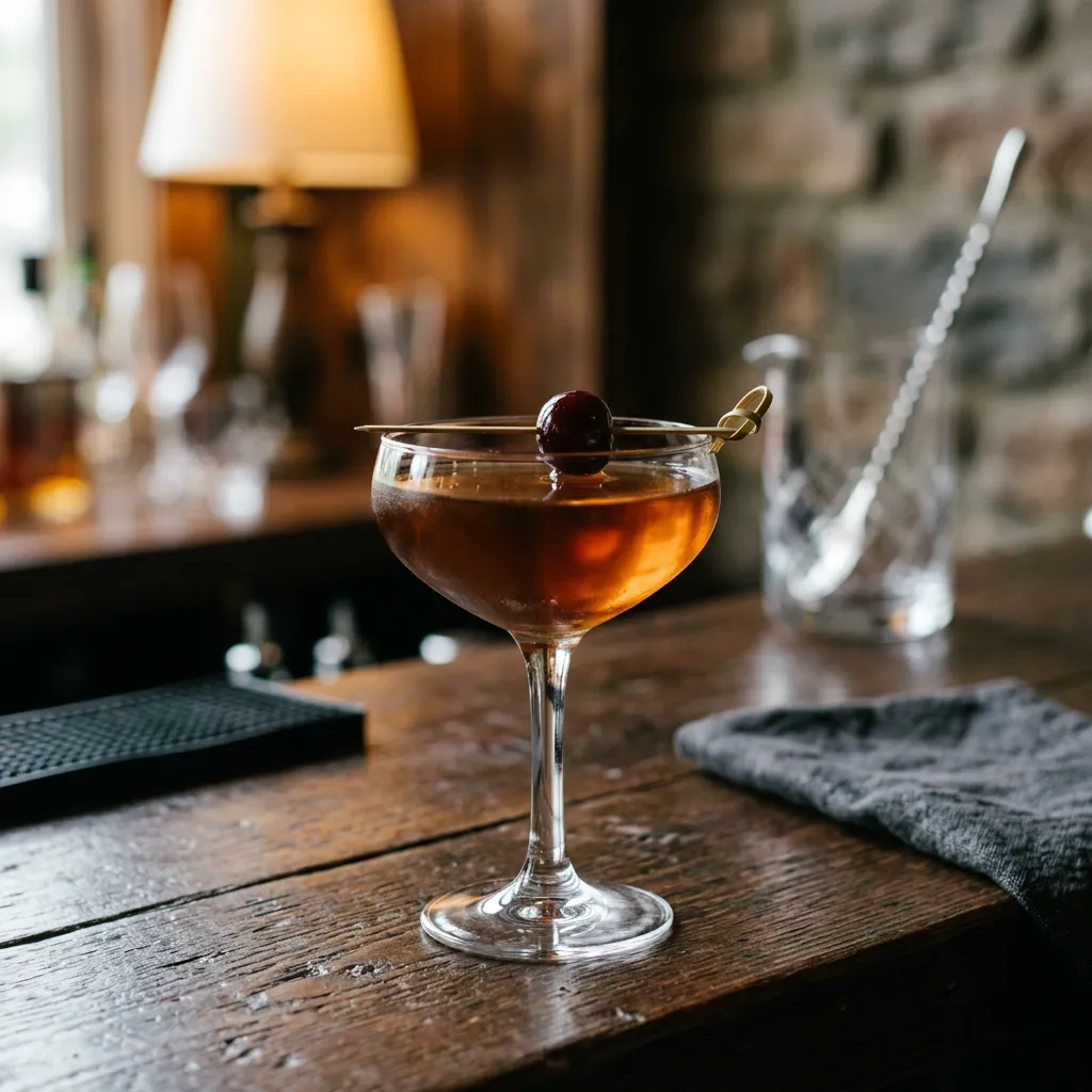 Rob Roy (Scotch Manhattan) Cocktail