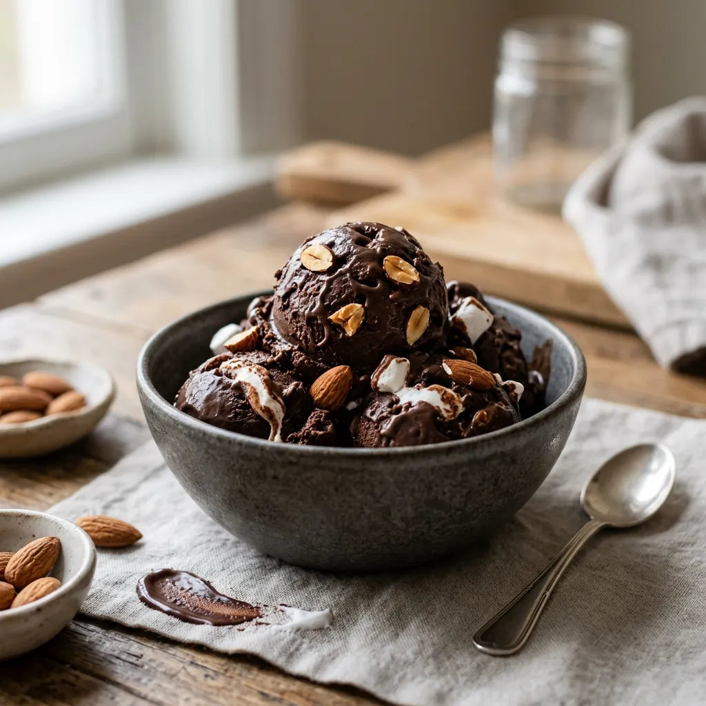 Rocky Road Ice Cream