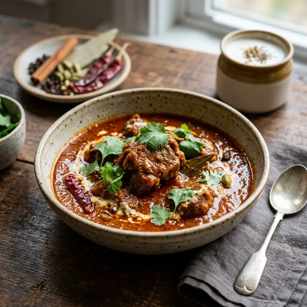 Rogan Josh: An Indian Lamb Dish