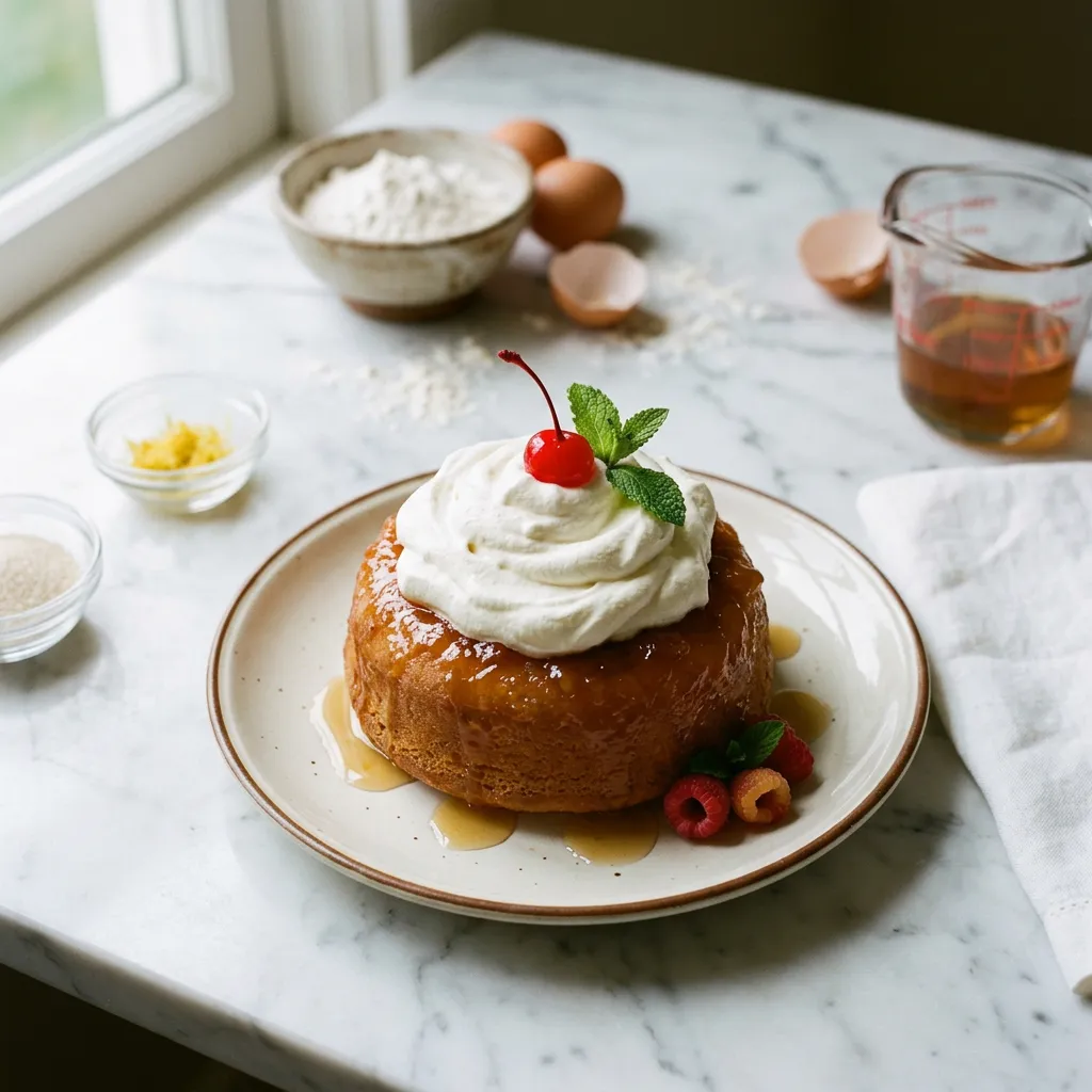 Romanian Rum Cake