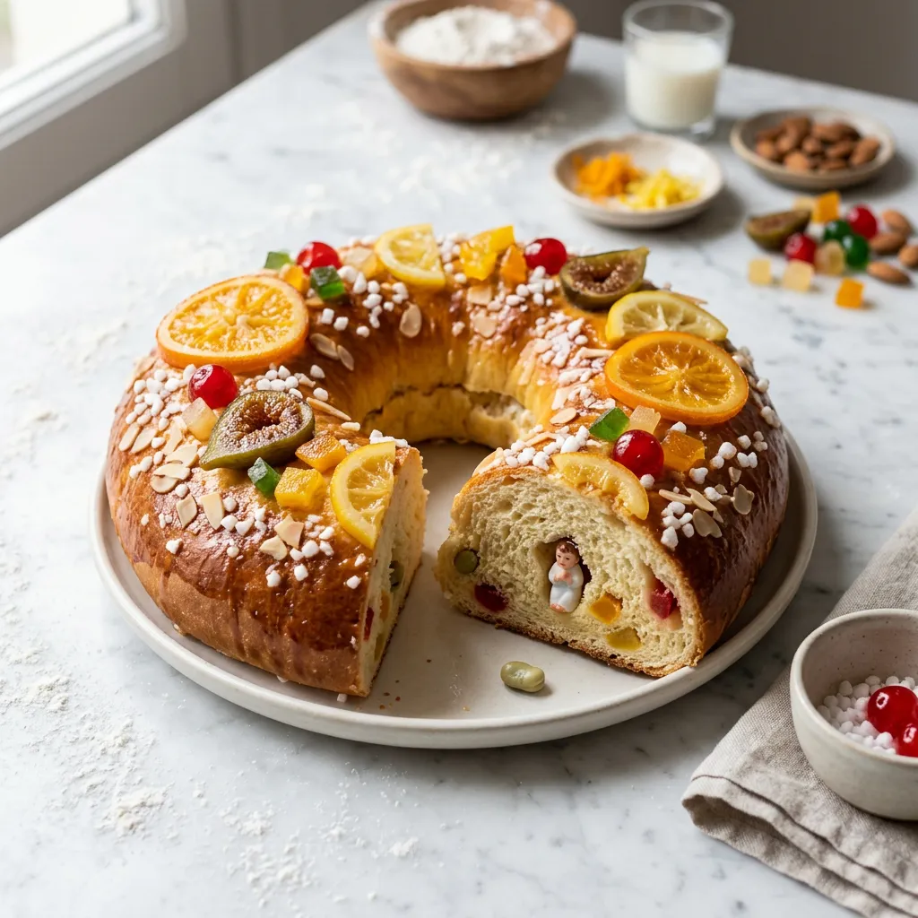 Róscon de Reyes (Spanish Kings' Cake)