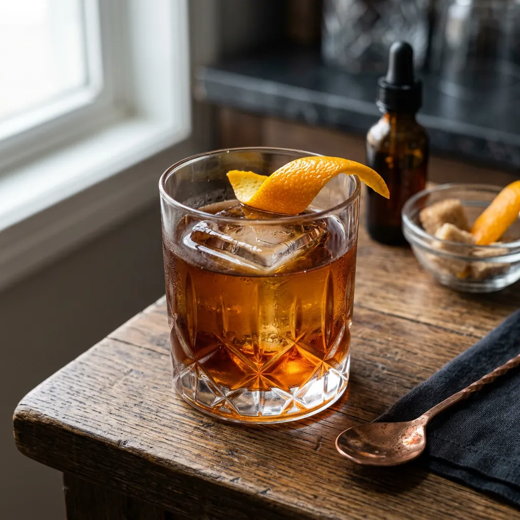 Rum Old-Fashioned