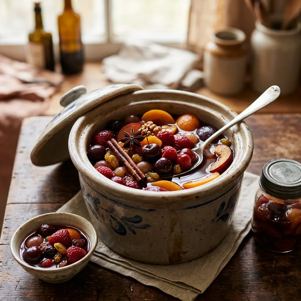 Rumtopf: German Preserved Fruit in Rum