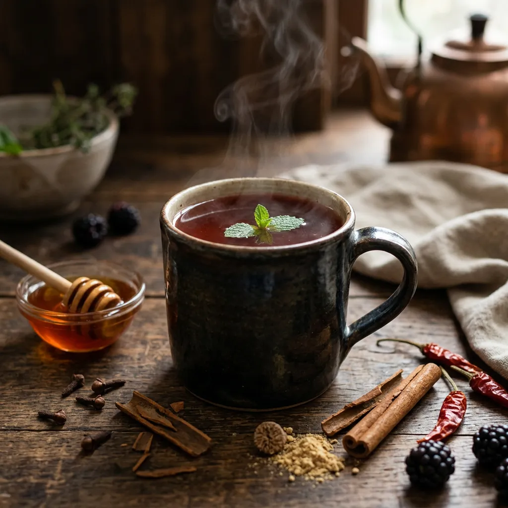 Russian Hot Honey Beverage (Sbiten)