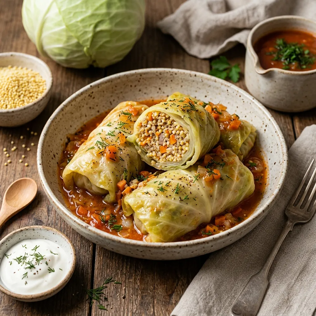 Russian Stuffed Cabbage - Golubtsi or Golubtsy