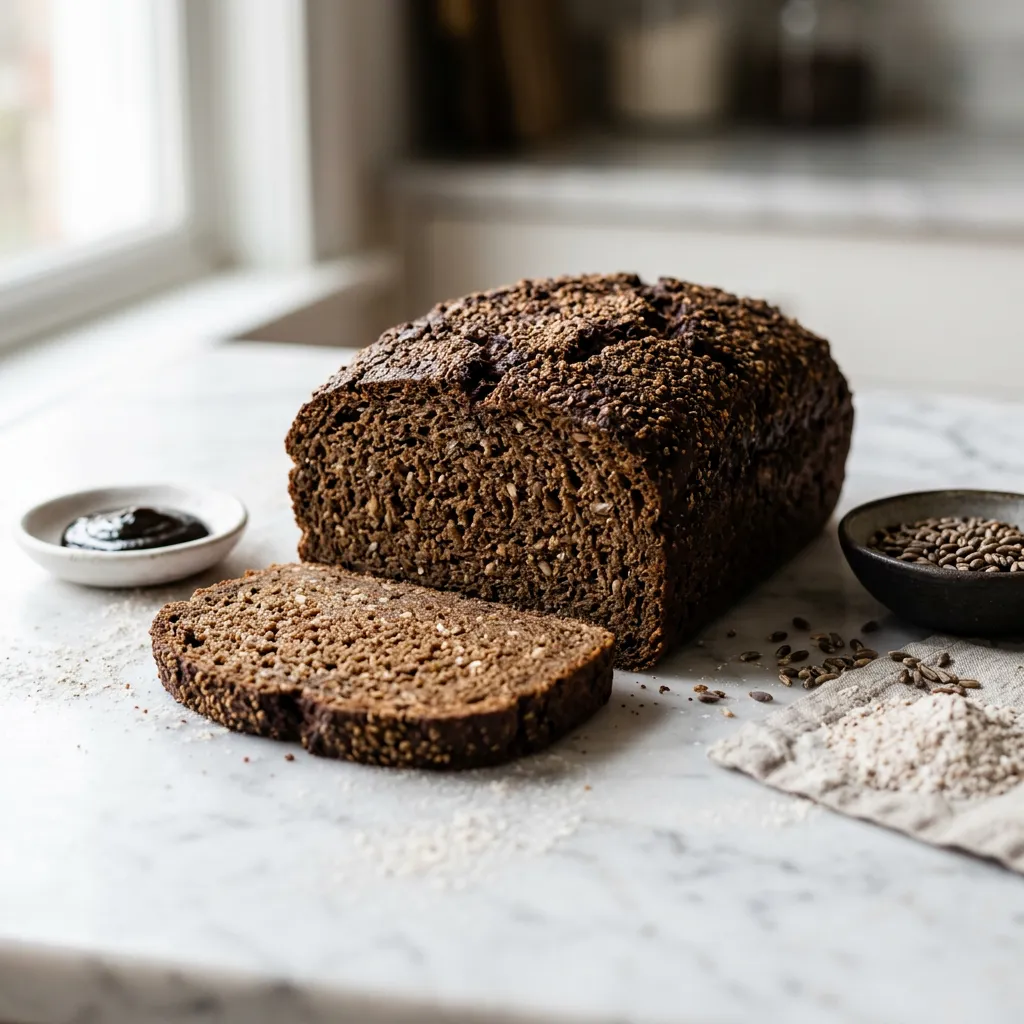 Rye Pumpernickel with Sourdough