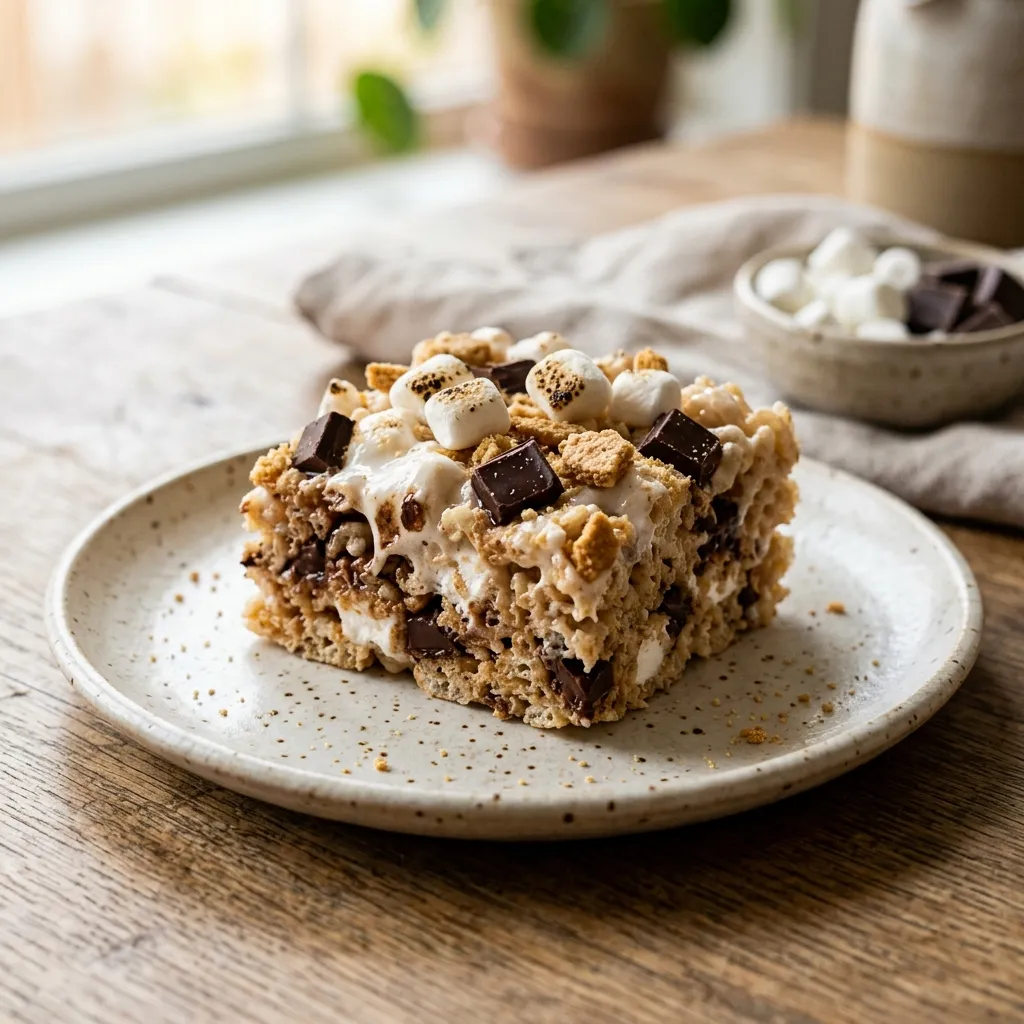 S'more Rice Krispie Treats