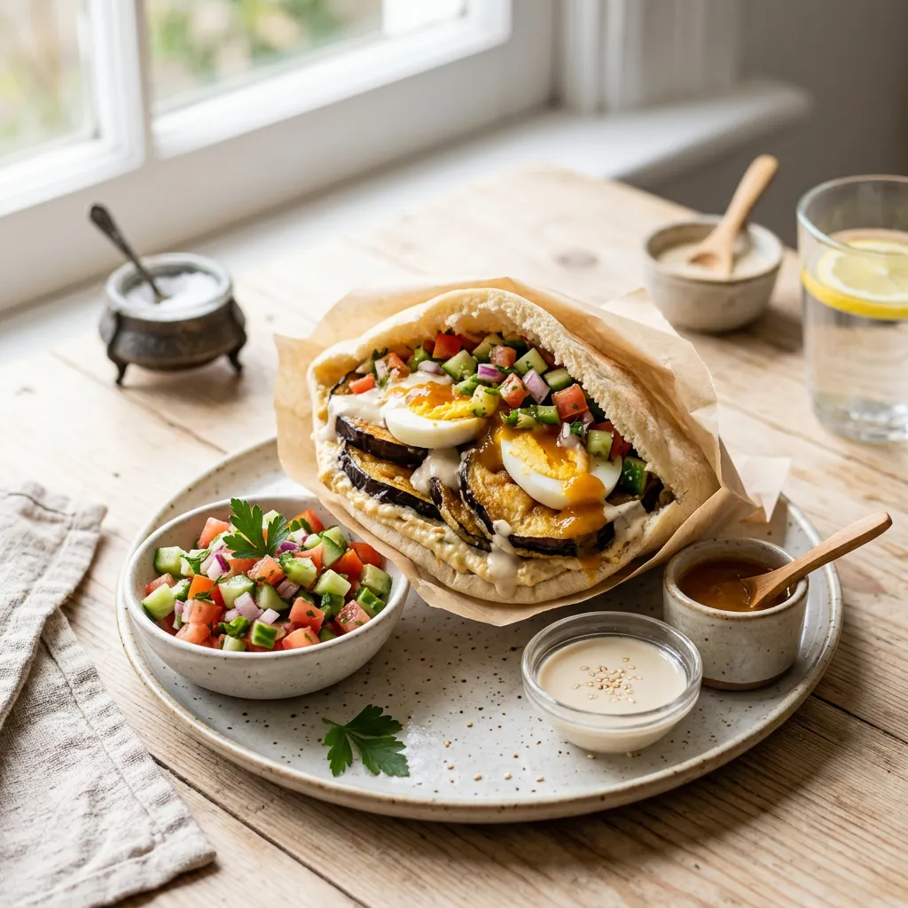 Sabich Sandwich