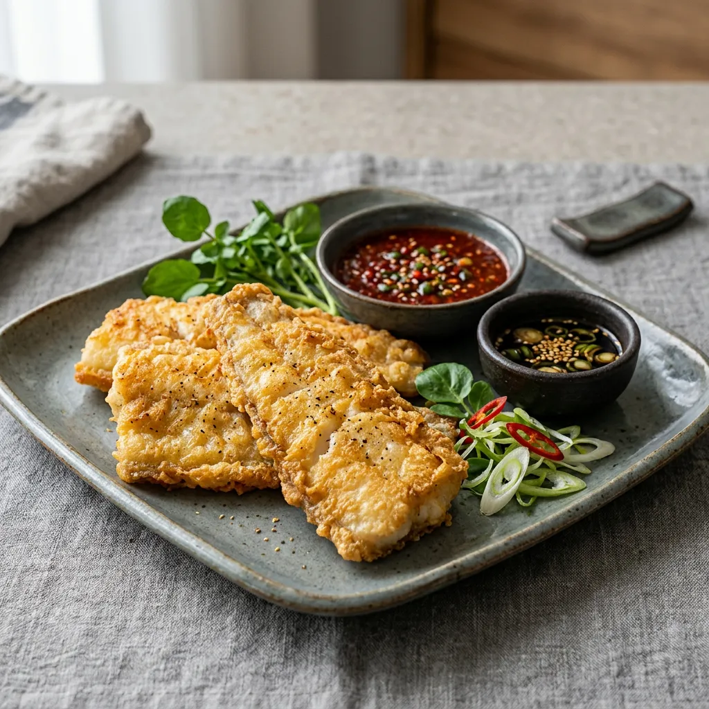Saeng Sun Jun: Korean Pan-Fried Fish