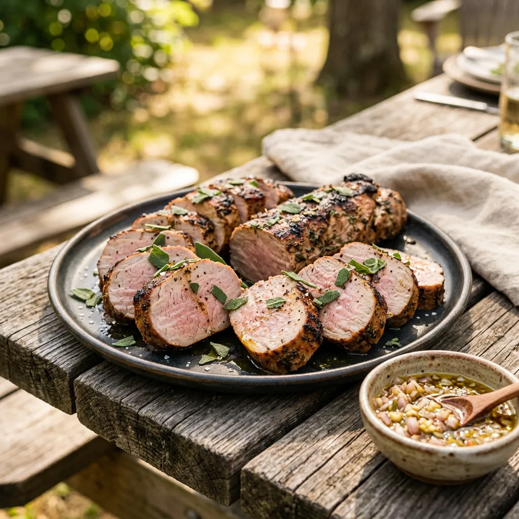 Sage and Cumin Pork Tenderloin