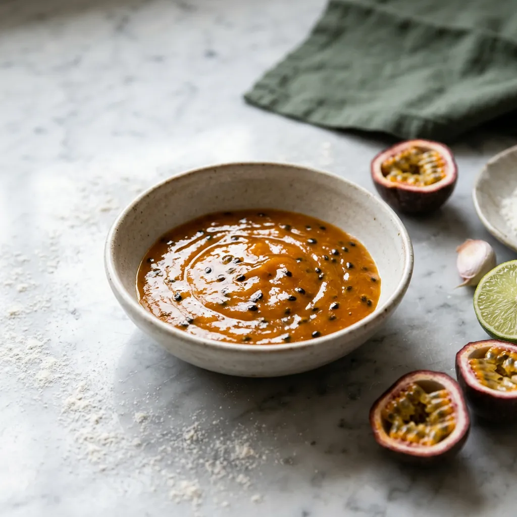 Salsa de Maracuyá (Passionfruit Sauce) Recipe
