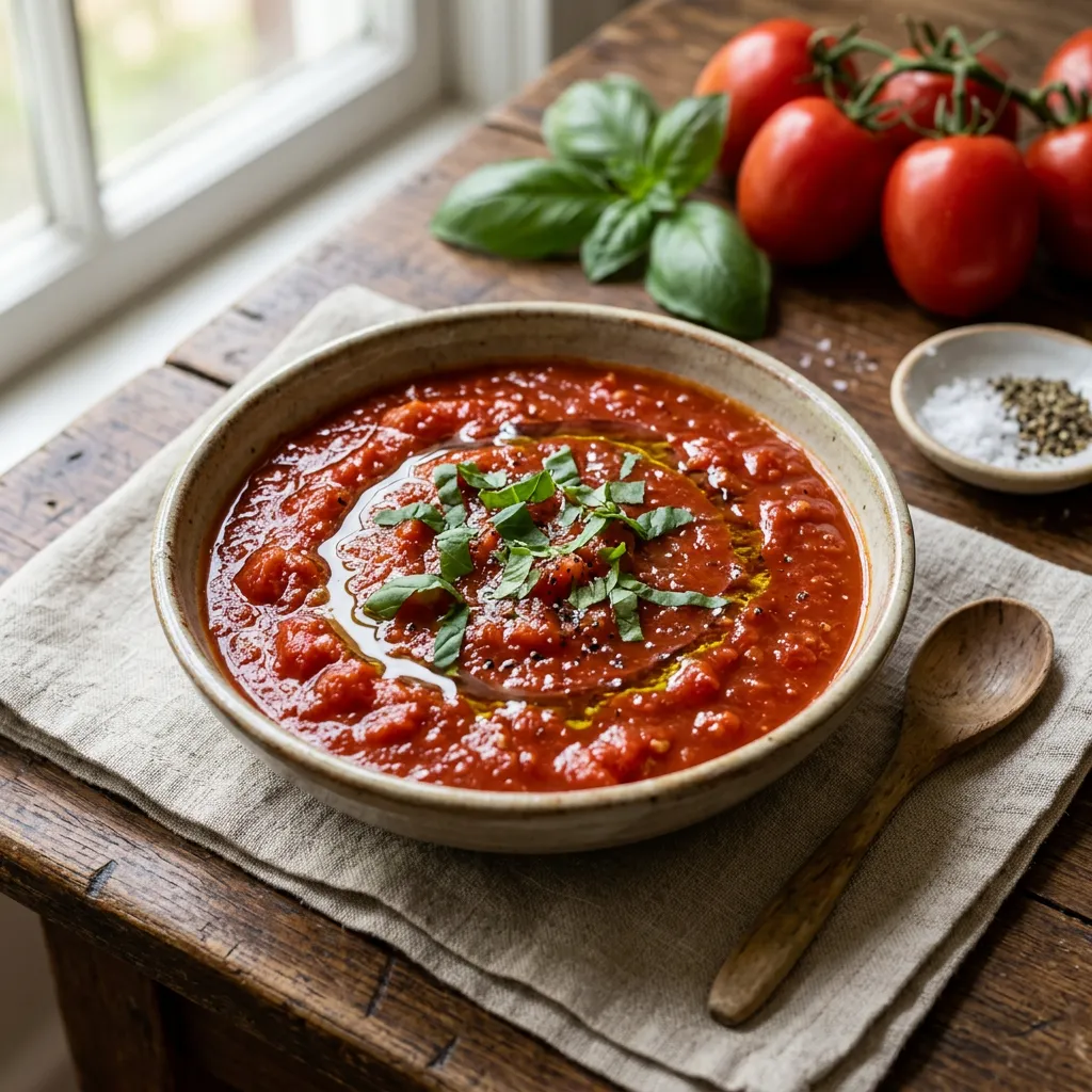 Salsa di Pomodoro alla Napolitana (Neapolitan-Style Marinara Sauce) Recipe
