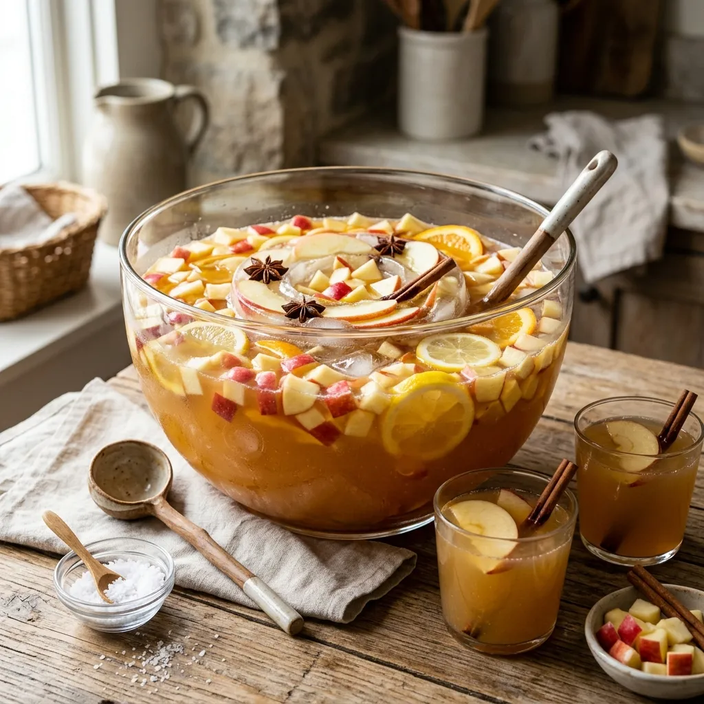 Salted Caramel Apple Punch