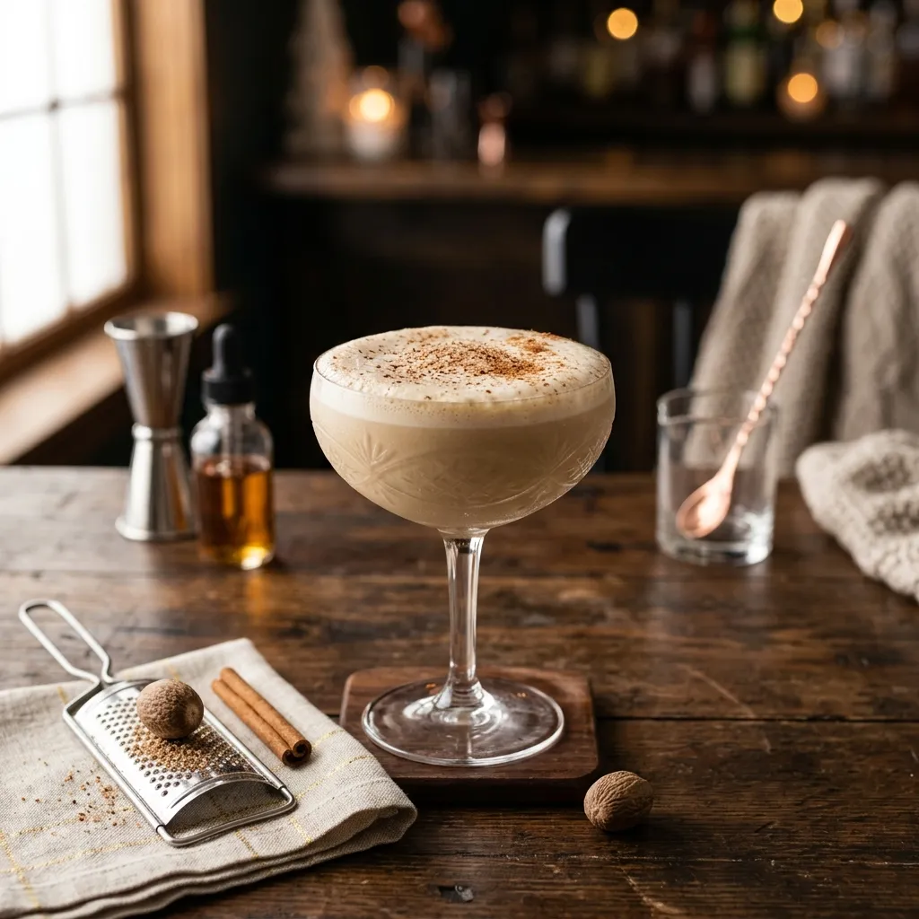 Santa's Whiskey Flip