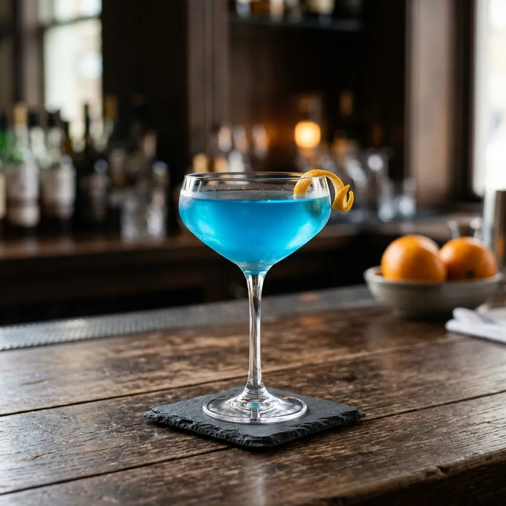 Sapphire Alpine Cocktail
