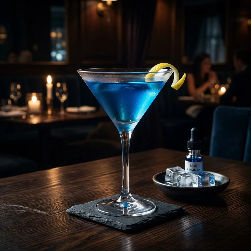 Sapphire Martini
