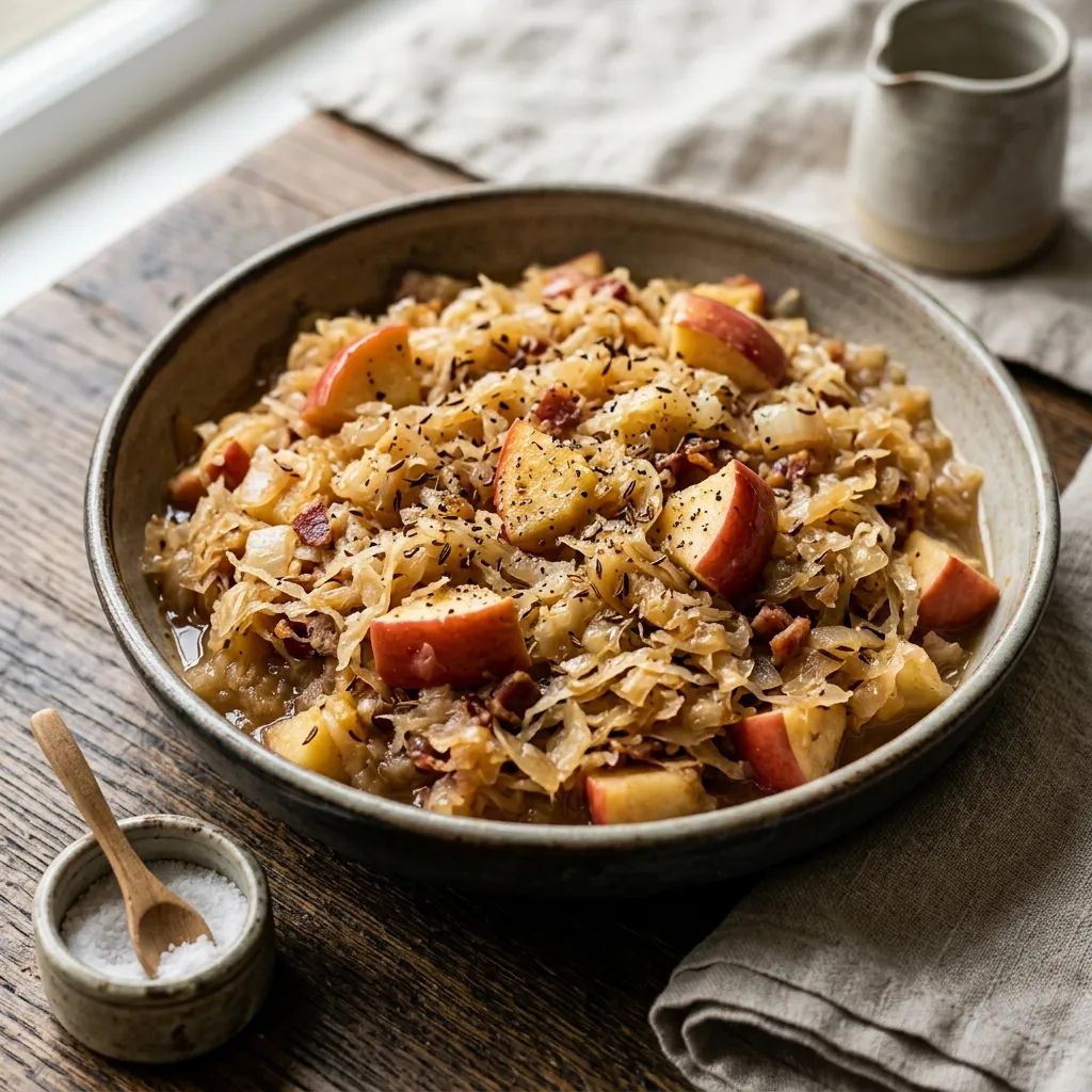 Sauerkraut and Apples