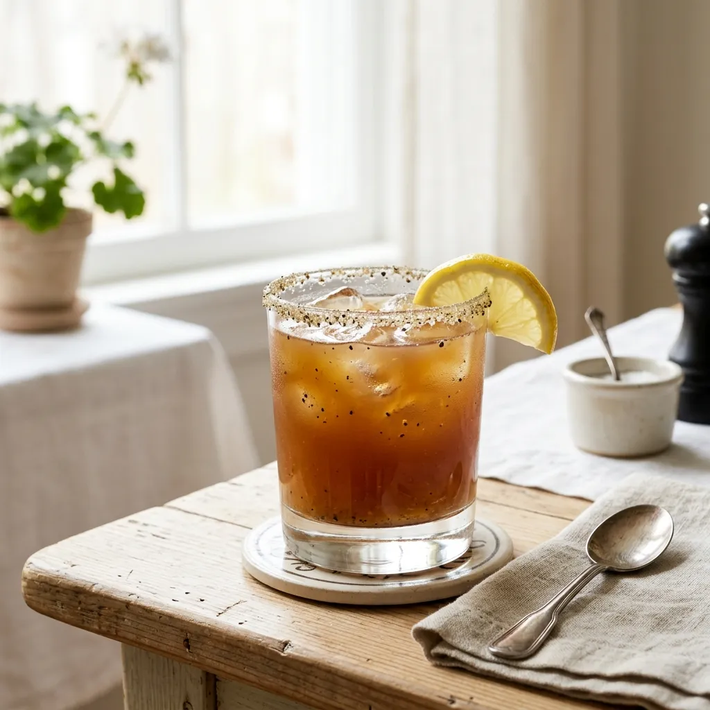 Savory Beef Broth and Vodka Bull Shot