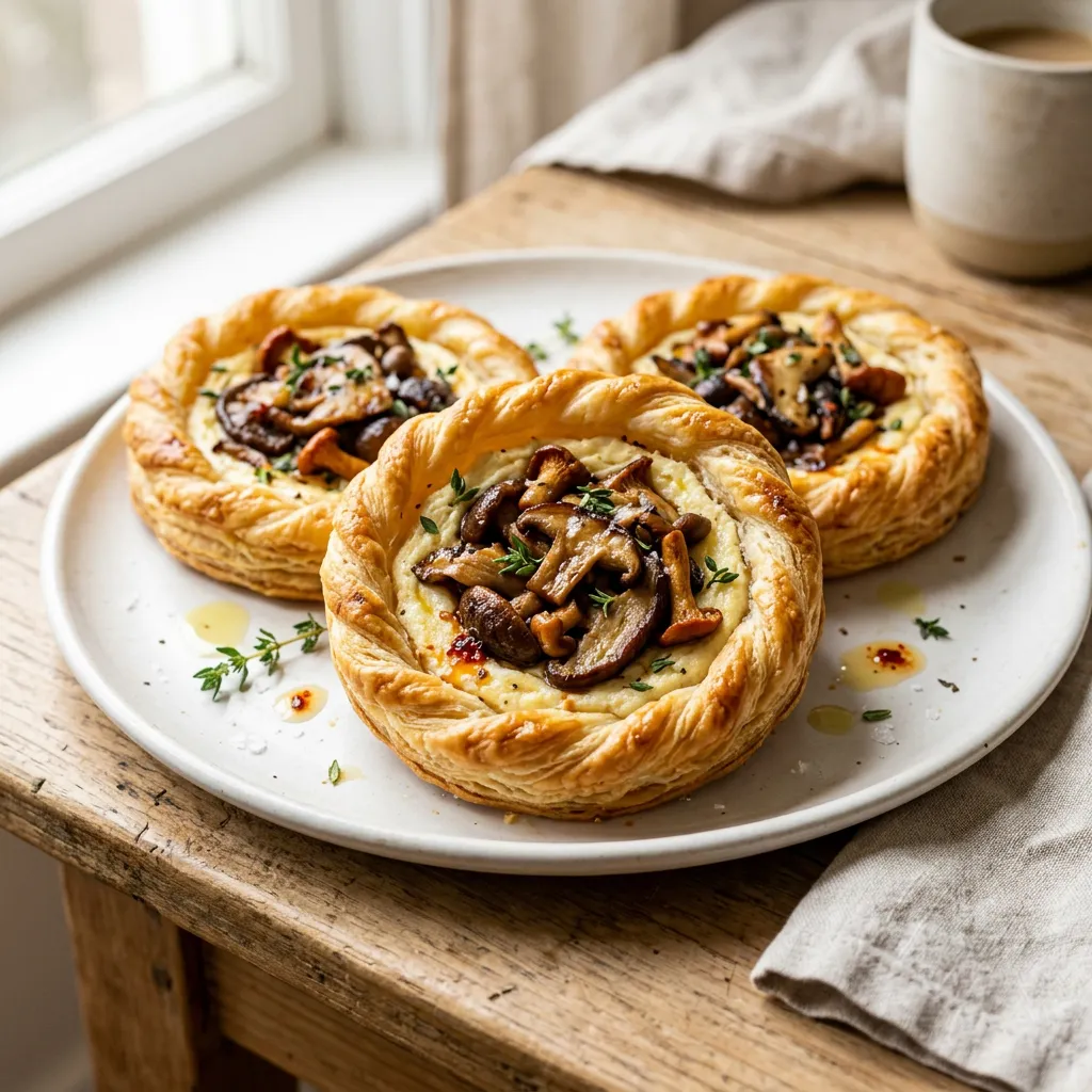 Savory Mushroom Tarts