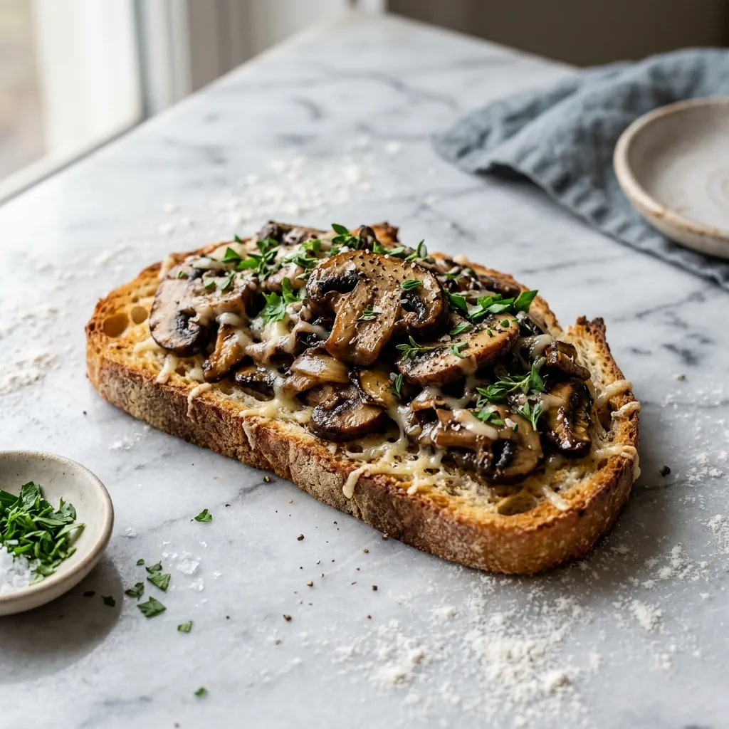 Savory Mushroom Toast Recipe