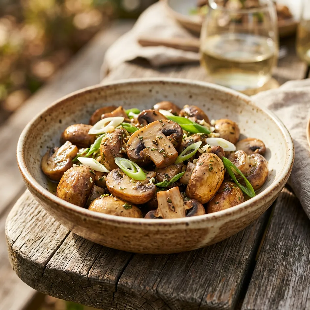 Savory Sauteed Mushrooms