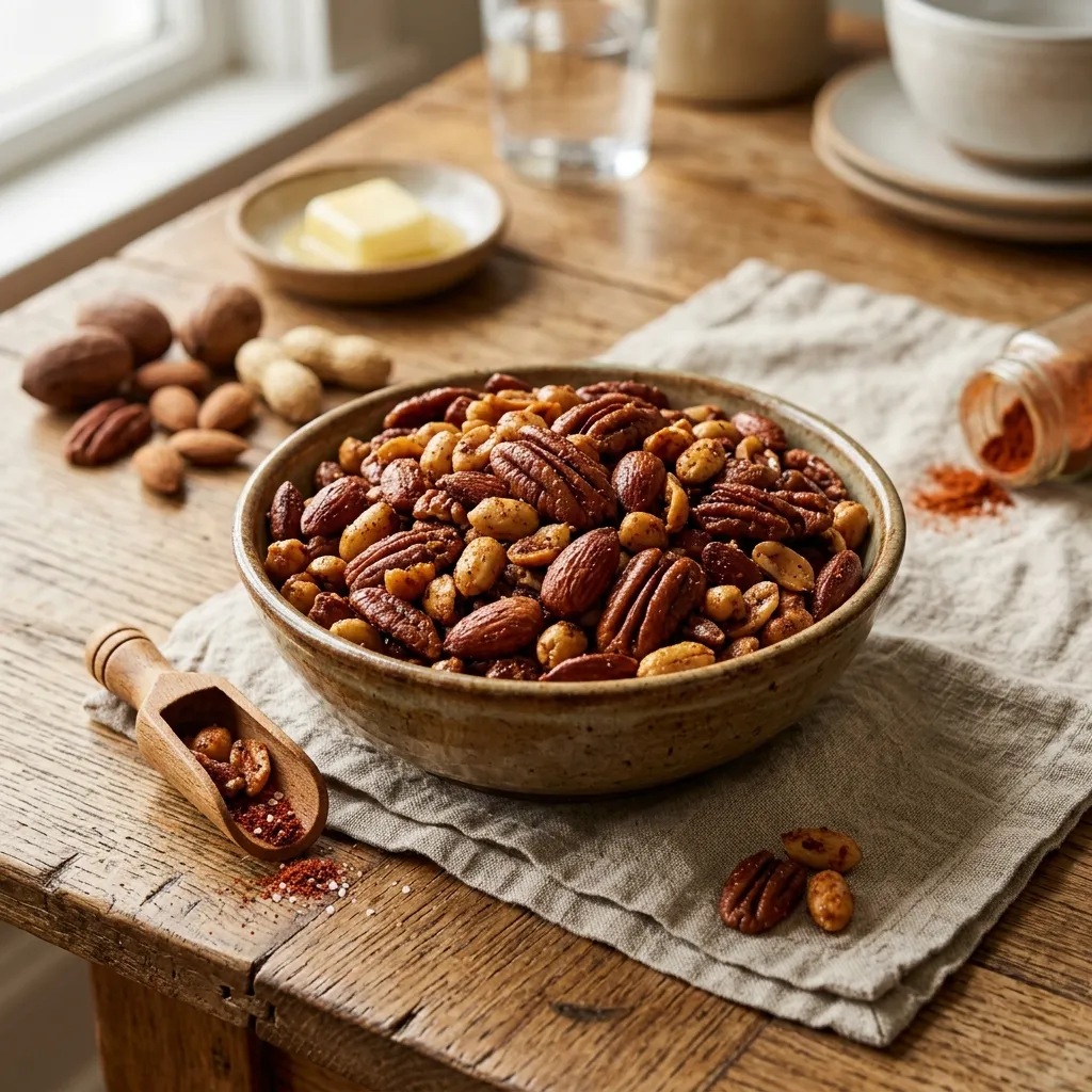 Savory Spiced Mixed Nuts
