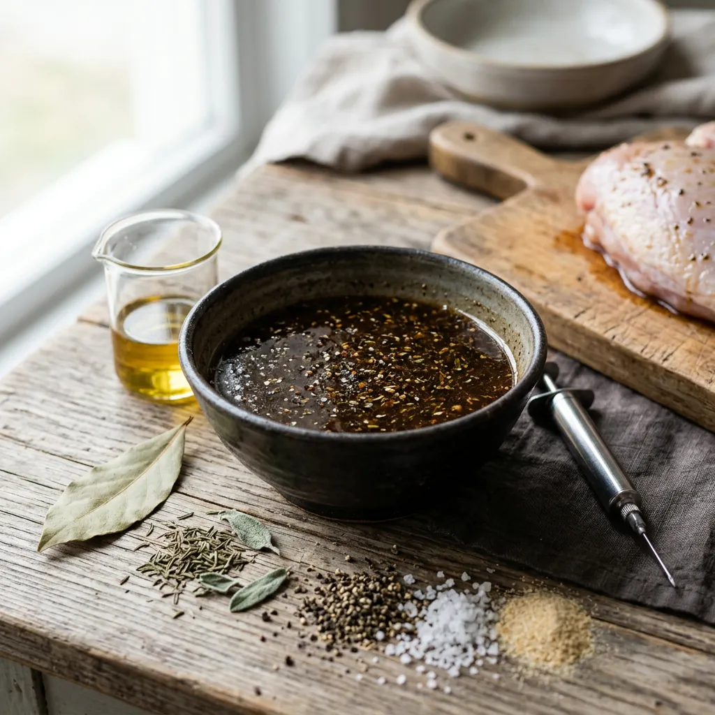 Savory Turkey Injection Marinade