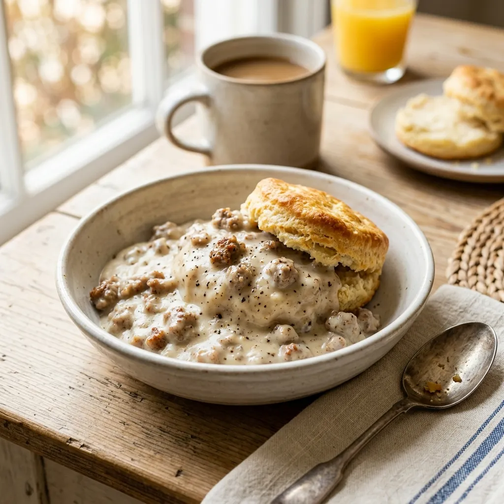 Sawmill Gravy With Sausage