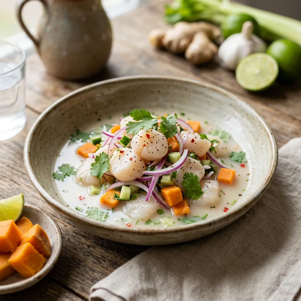 Scallop Ceviche Recipe
