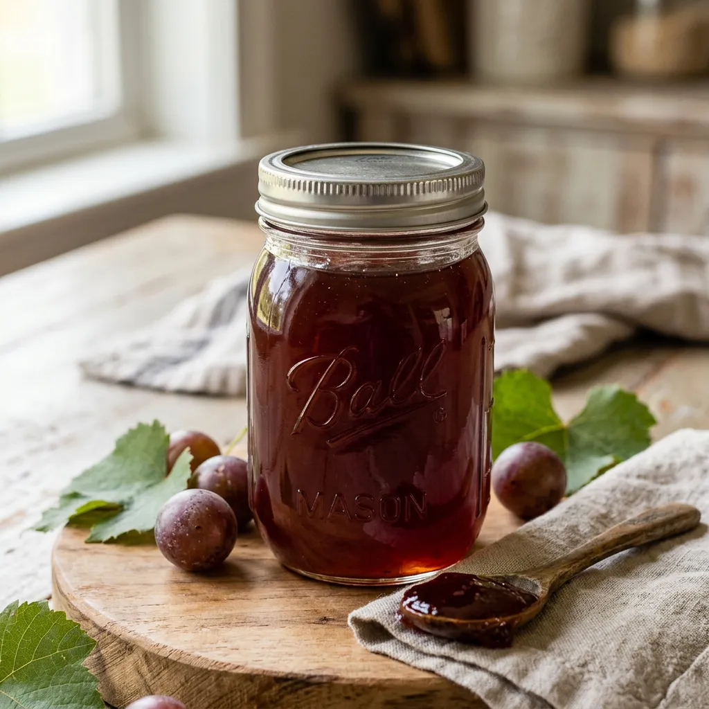 Scuppernong or Muscadine Jelly