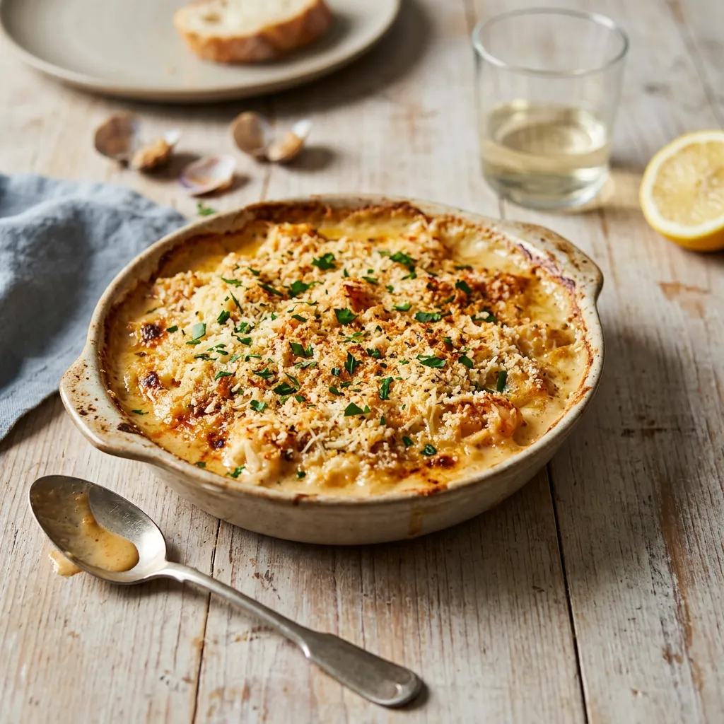 Seafood au Gratin