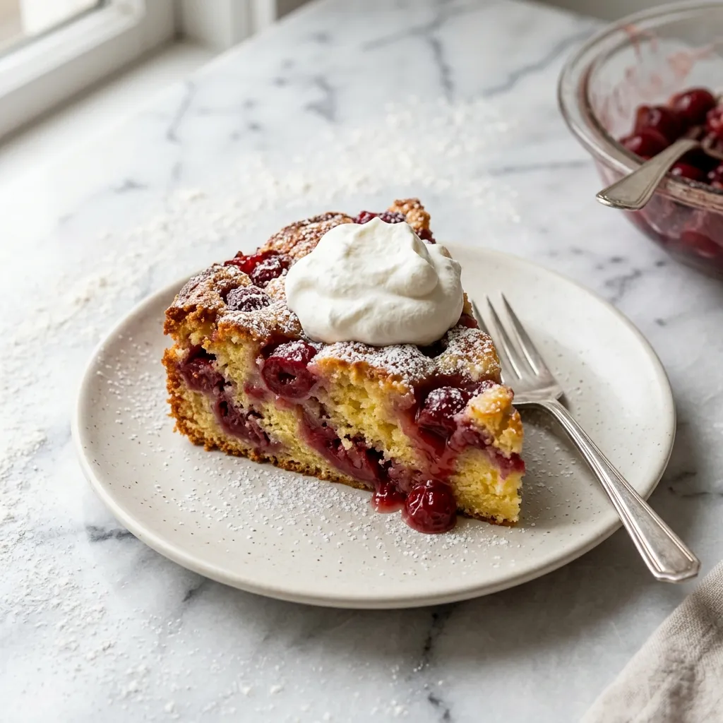 Semi-Homemade Cherry Cake