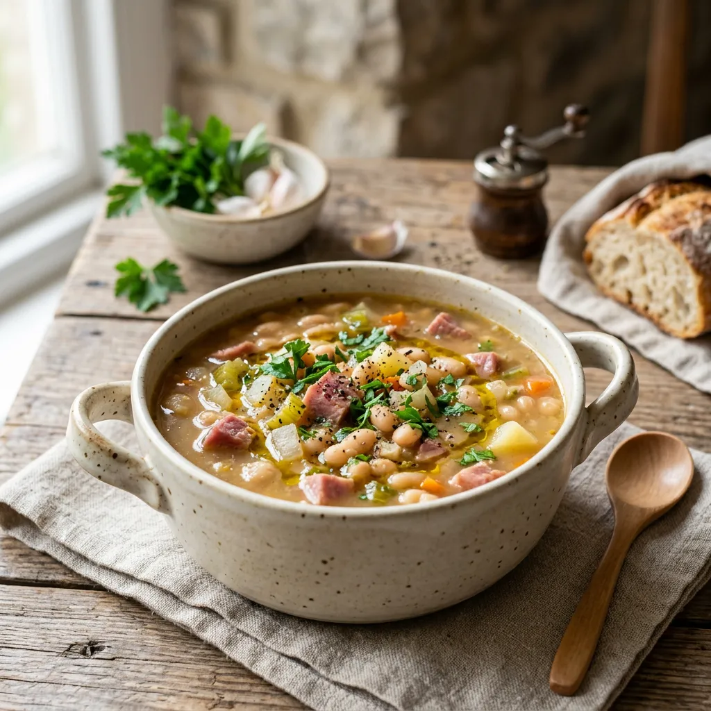 Senate Bean Soup With Ham