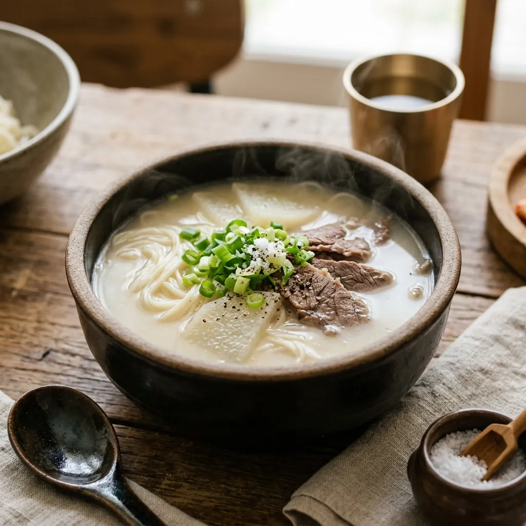 Seollangtang: Korean Ox Bone Soup