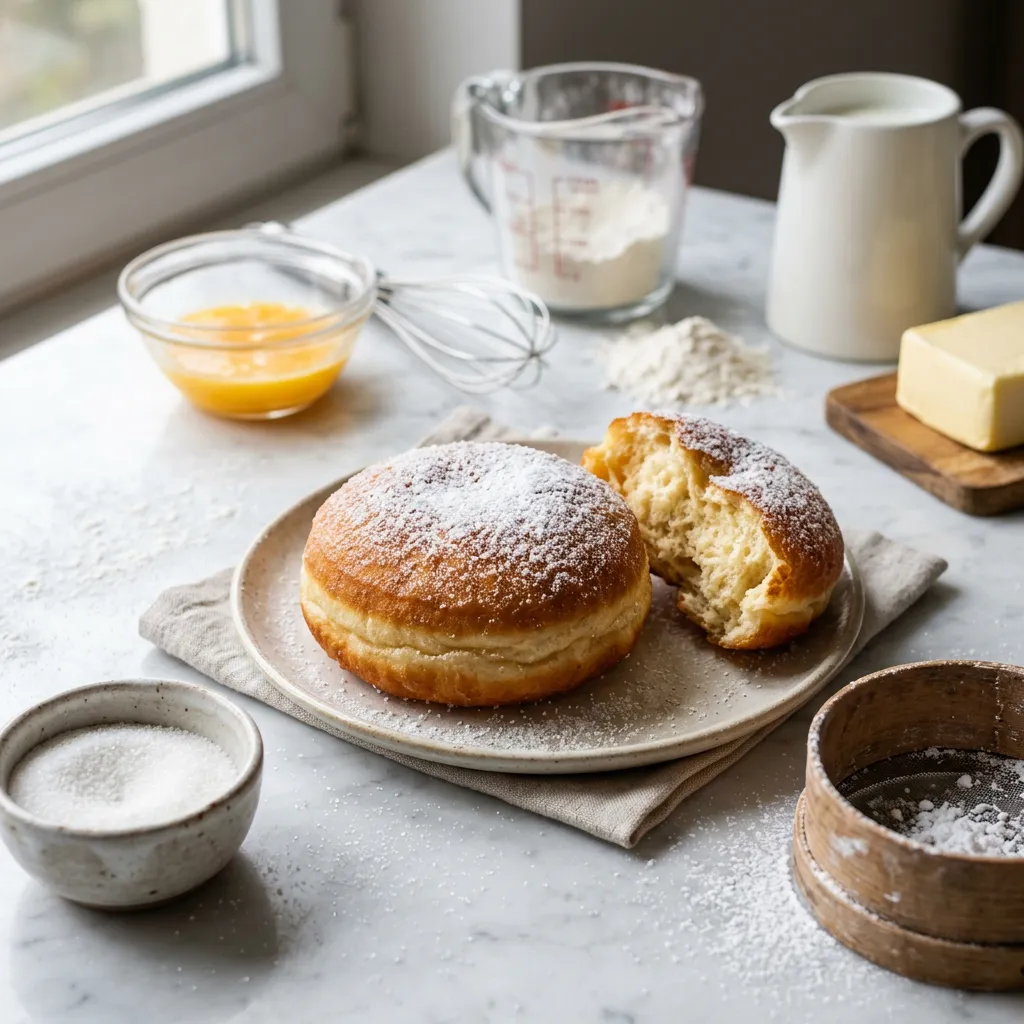 Serbian Doughnuts (Krofne)
