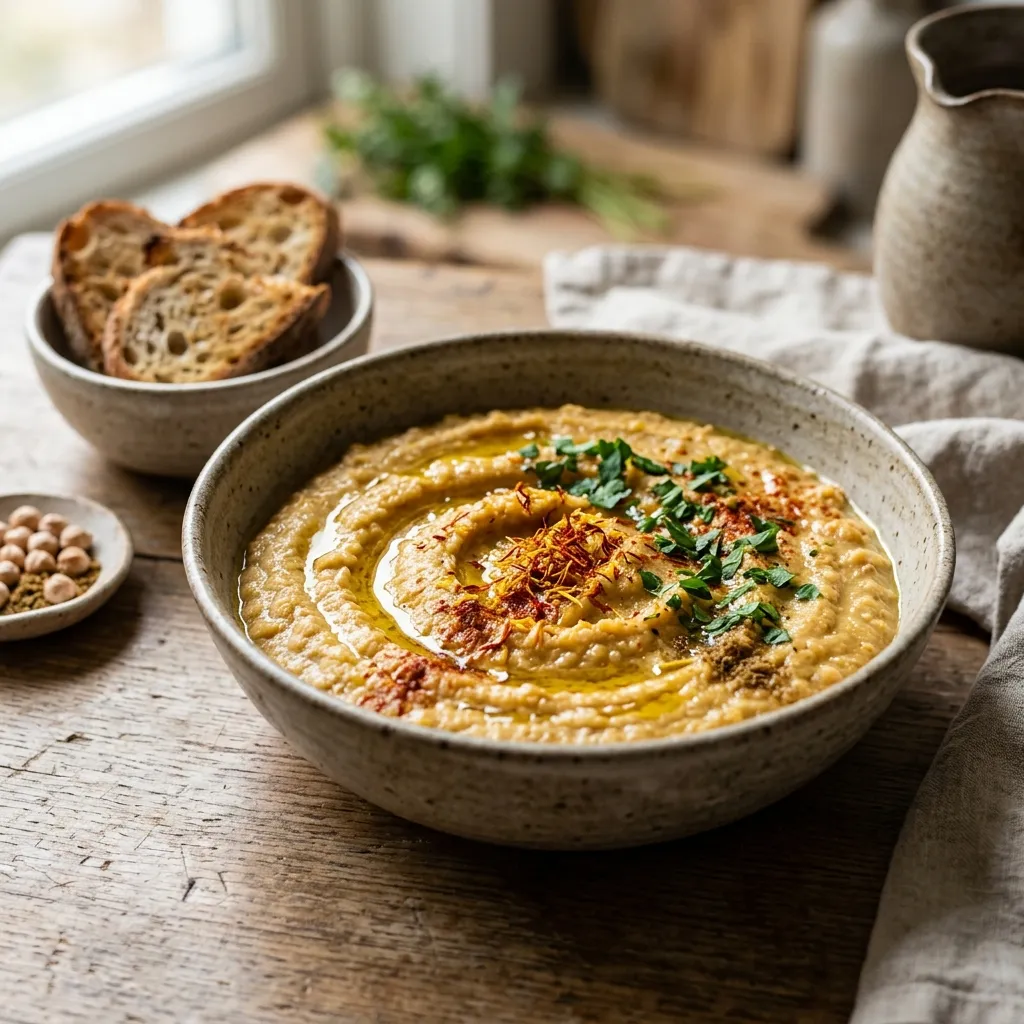 Serrouda (Moroccan Chickpea Puree)