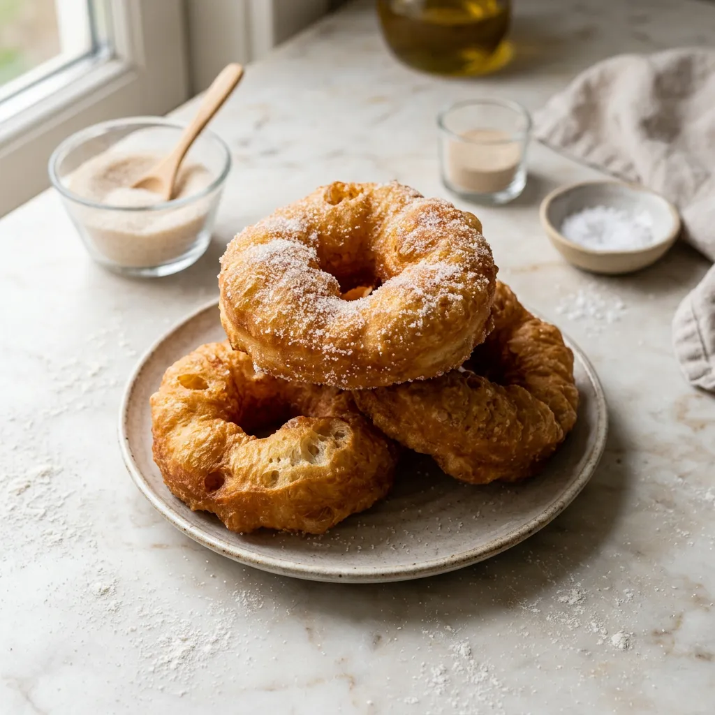 Sfenj: Moroccan Doughnuts