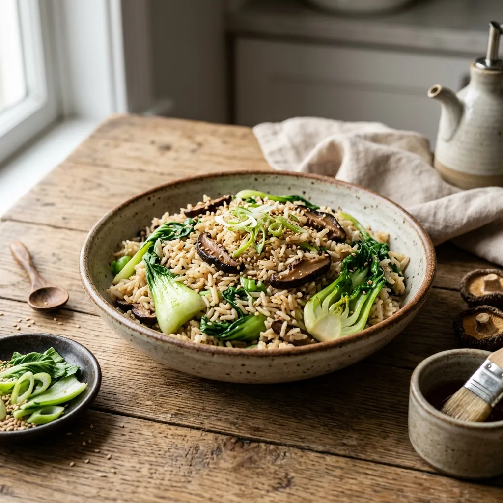 Shanghai Vegetable Rice