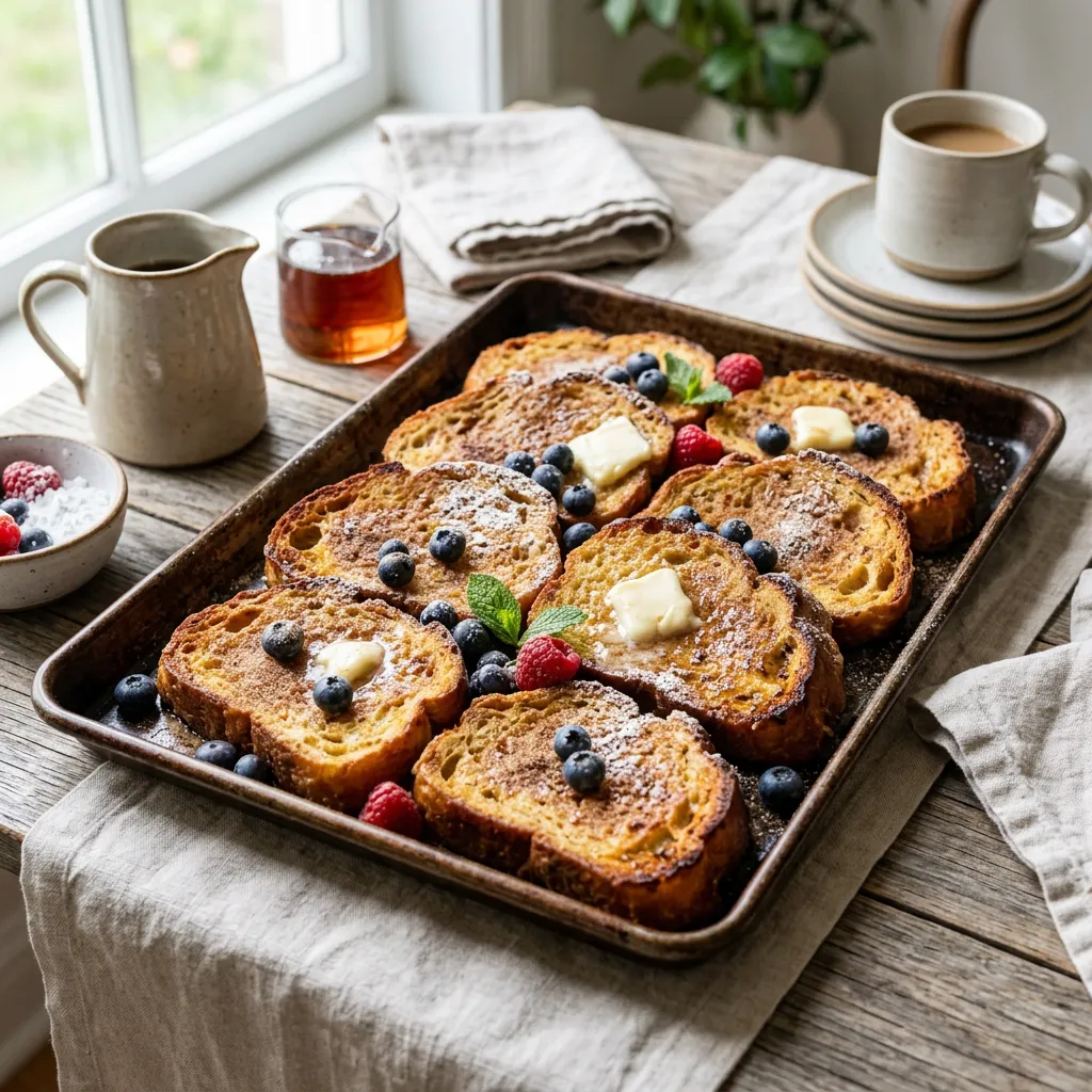 Sheet Pan French Toast