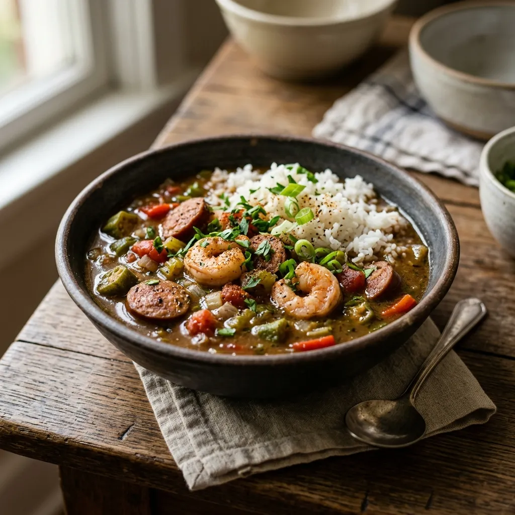 Shrimp and Sausage Gumbo