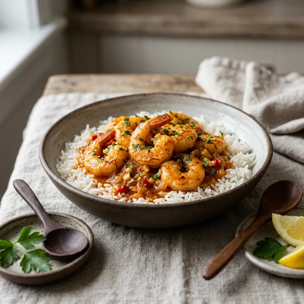 Shrimp Mozambique (Camarão Moçambique)