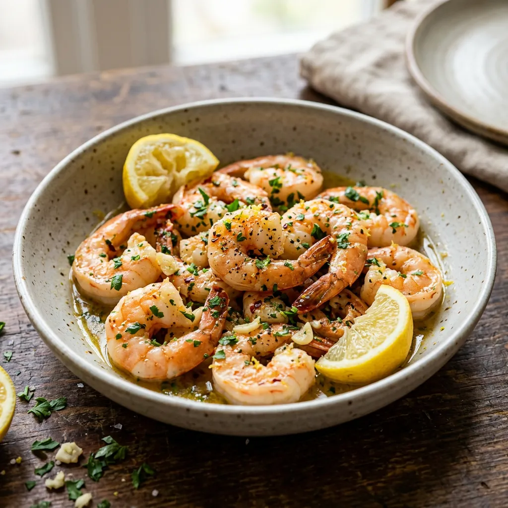 Shrimp Scampi With Vermouth Recipe