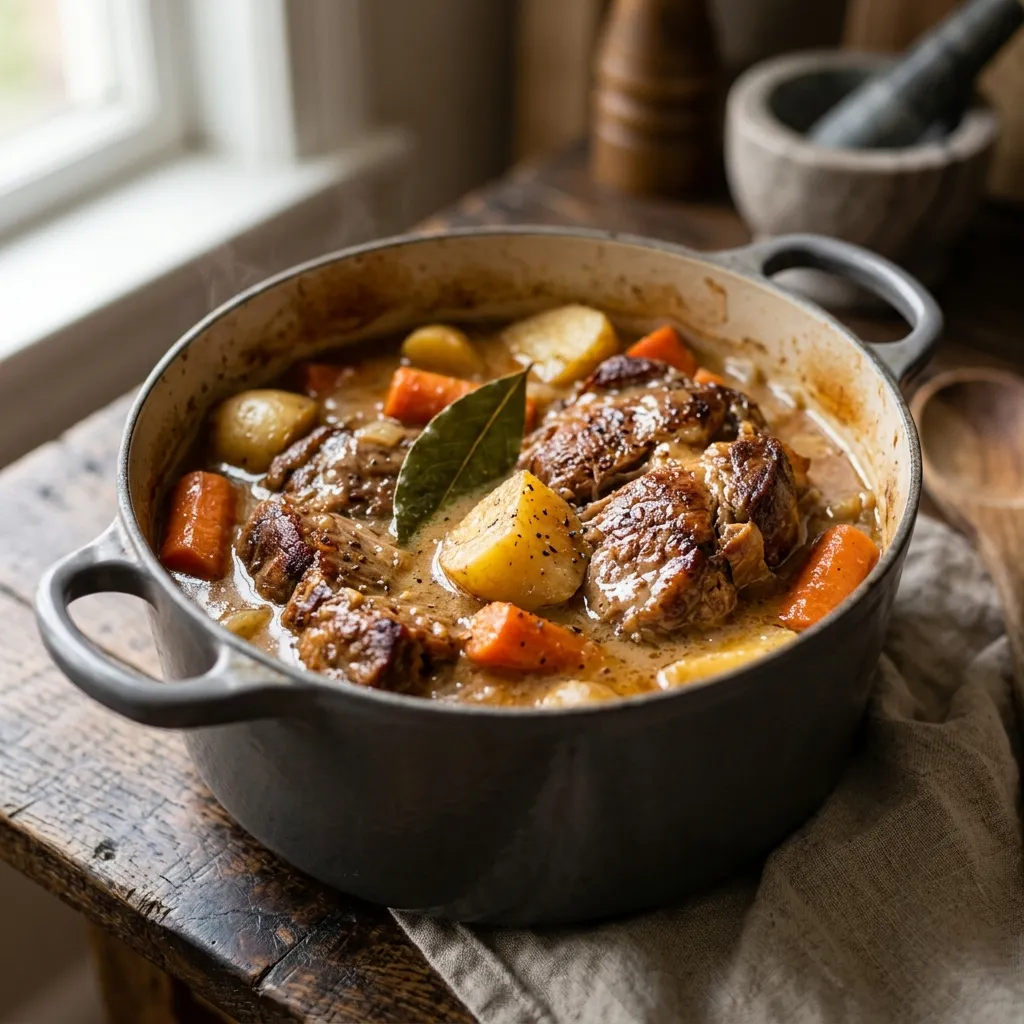 Simmered Boston Pork Roast Recipe