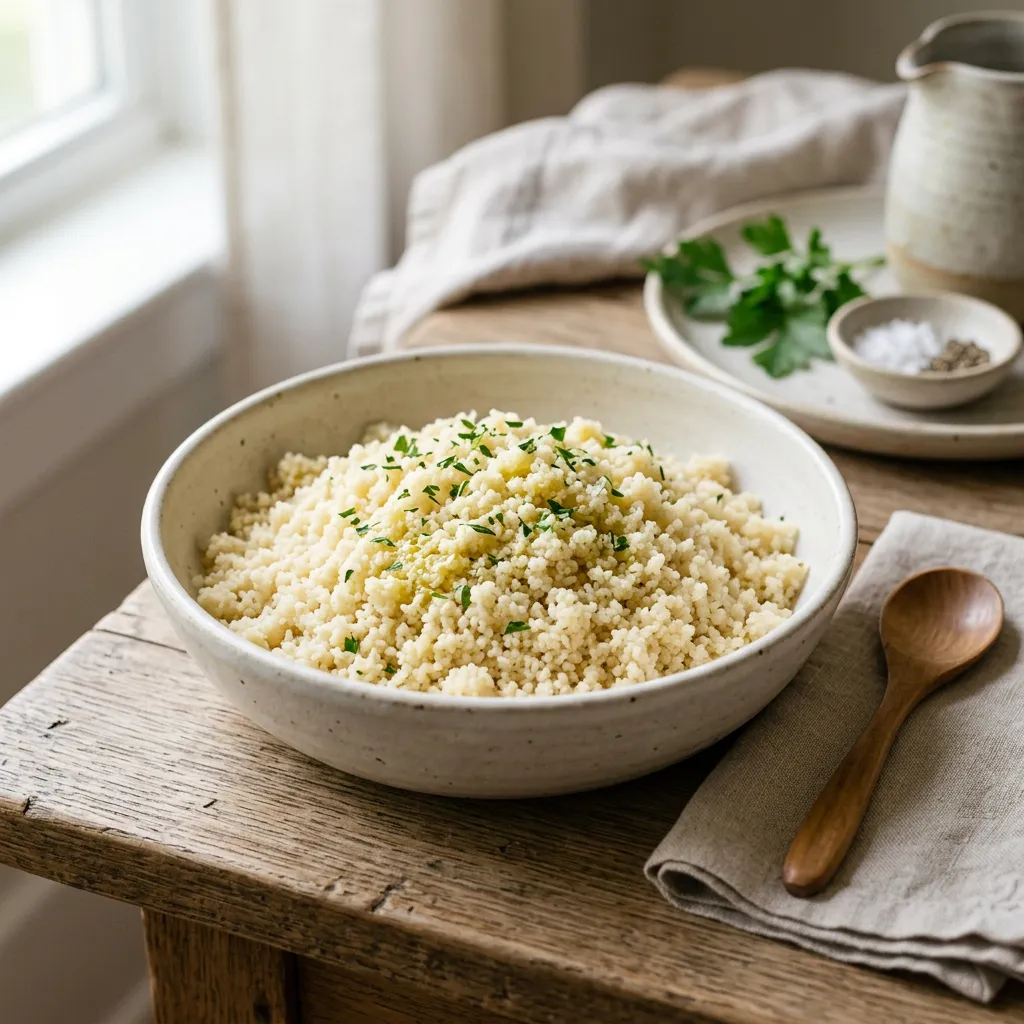 Simple 3-Ingredient Couscous