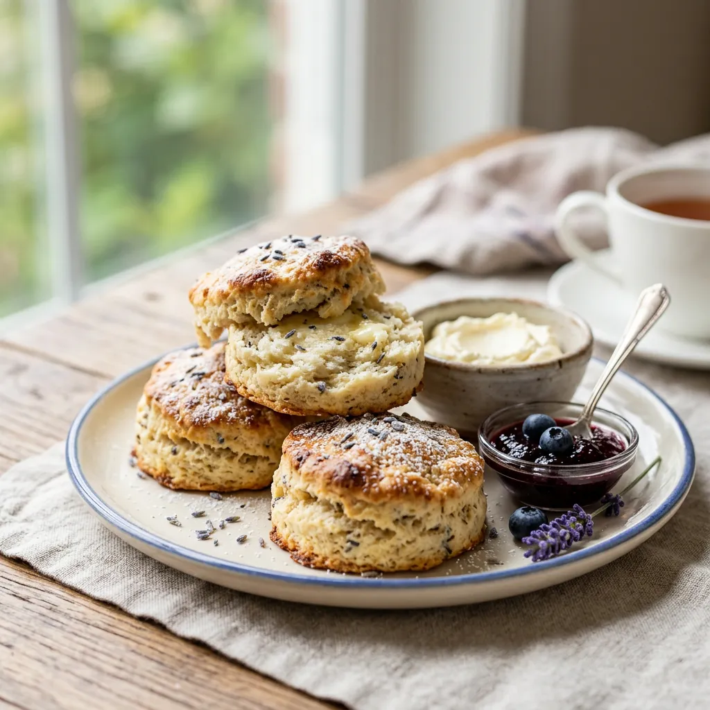 Simple and Delicious Lavender Scones Recipe