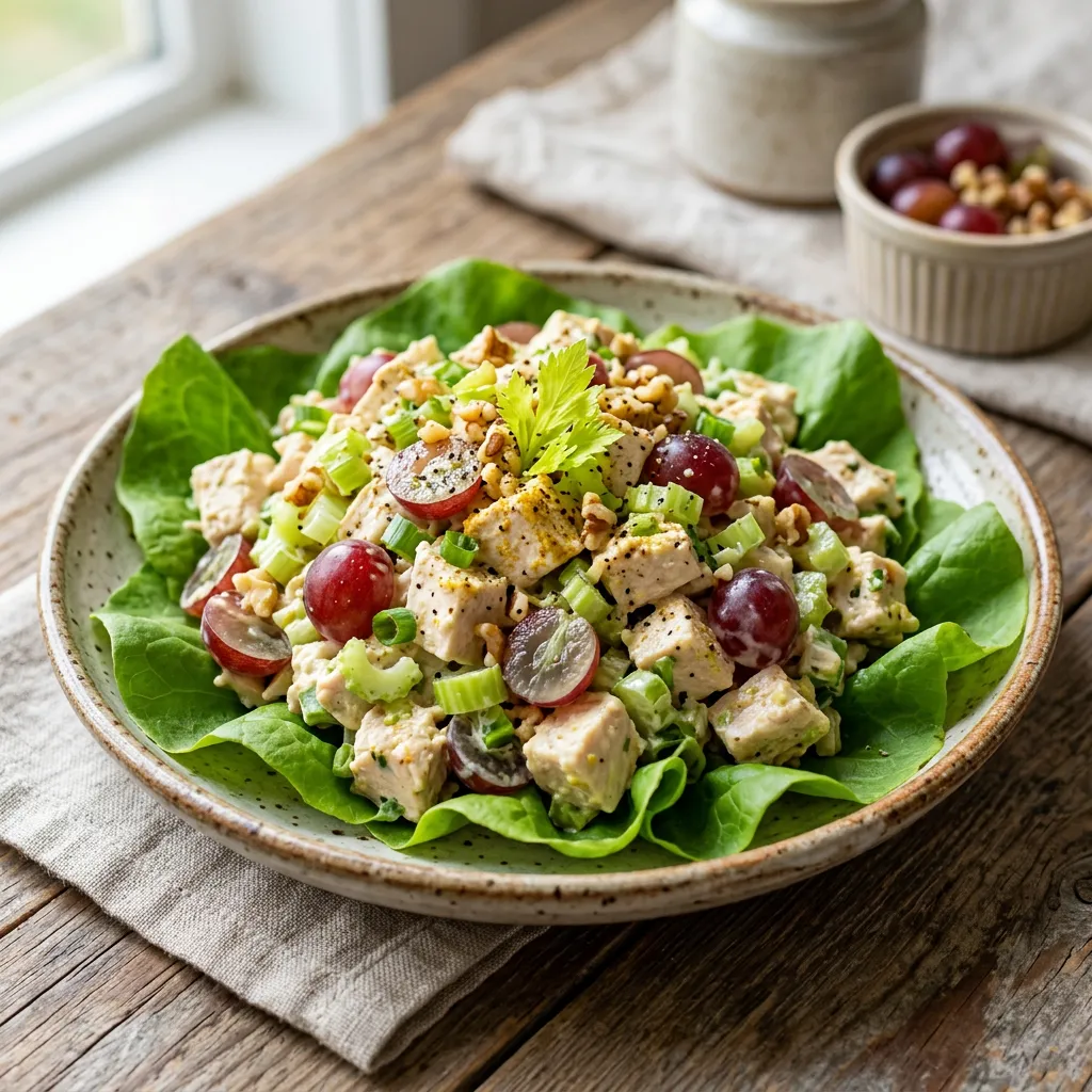 Simple Chicken Salad With Grapes