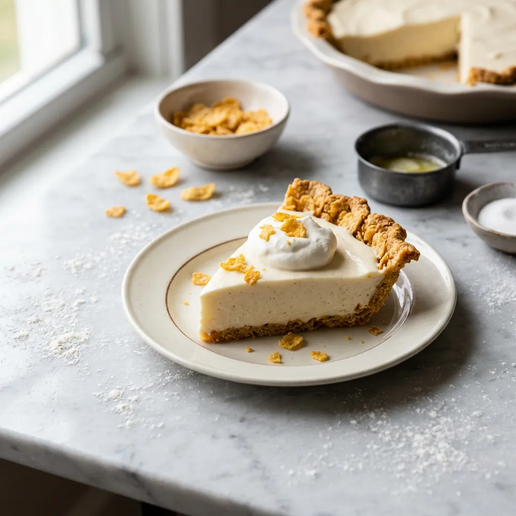 Simple Cornflake Pie Crust